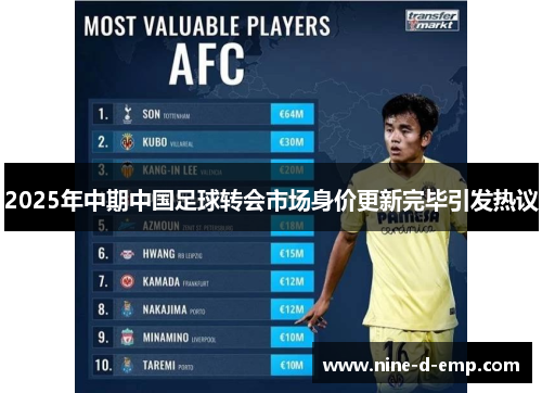 2025年中期中国足球转会市场身价更新完毕引发热议 2025年中期中国足球转会市场身价更新完毕引发热议